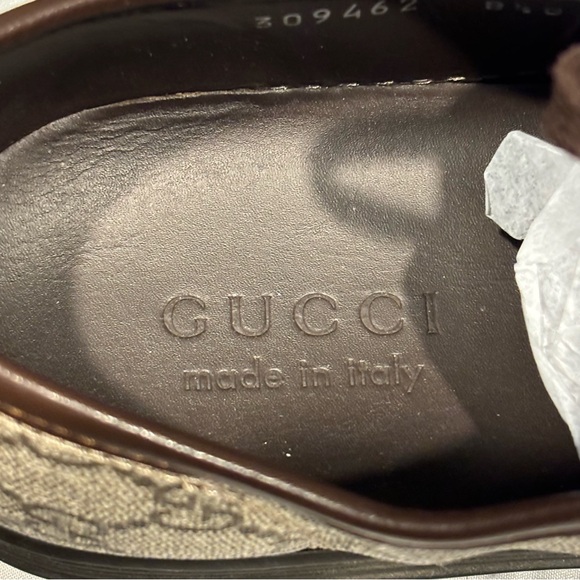 Gucci GG Supreme Tan Brown Sneakers, Like New 🔥 - Picture 9 of 11